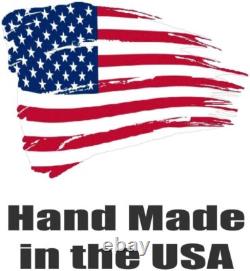 Helmet Display Case Full Size Football Walnut Solid Wood & Glass USA Shadow Box