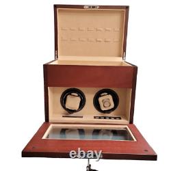 Hives And Honey Watch Winder Wood Display Case Storage Organizer Valet Jewelry