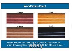 Hockey Stick Display Case Puck Black Wood Holder Cabinet Wall Frame Shadow Box