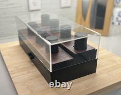 Holme And Hadfield The Legacy 7 Watch Display Case Box Black with Leather Mint