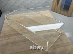 Holme And Hadfield The Legacy 7 Watch Display Case Box Black with Leather Mint