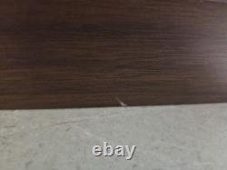 Holme & Hadfield Brown Wood Leather Acrylic Watch Display Case for 7