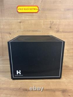 Holme & Hadfield Knife Deck Display Case Boxed Wood Acrylic EDC