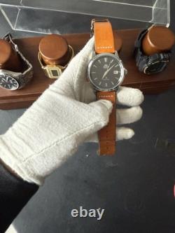 Holme & Hadfield Wooded 4 Watch Holder Display Case with 3 WATCHES BUNDLED