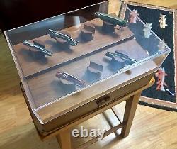 Holme and Hatfield The Armory Walnut Knife Display Case Handsome / 20-30 Knives