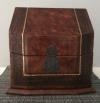 Horchow Leather Over Wood Fountain Pen Display Storage Case Box Made In Italy