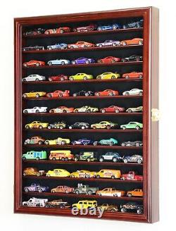 Hot Wheels Matchbox 1/64 Scale Diecast Display Case Cabinet Wall Rack withUV Pr
