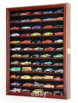 Hot Wheels Matchbox Car Display Cases Wall Rack Cabinet Lockable 98% UV