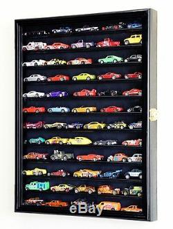 Hot Wheels Matchbox Car Display Cases Wall Rack Cabinet Lockable 98% UV