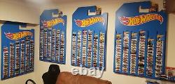 Hot Wheels Wall Display Rack Handmade 31x48 Stores In Box Mainline Cars