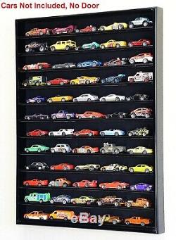 Hotwheels Wood Display Case Matchbox 1/64 Scale Holds 60 Diecast Cars 12 Shelf