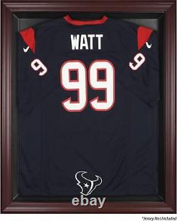 Houston Texans Mahogany Frame Jersey Display Case