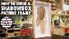 How To Build A Shadowbox Frame Woodworking
