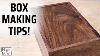 How To Make Simple Box Bottoms Wood Box Making