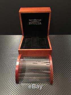 Invicta Wood Display Case Collectors Watch Box 1 slot