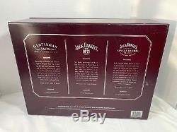 Jack Daniels Family Of Fine Whiskeys Wood Mirror Display Case Shadow Gift Box