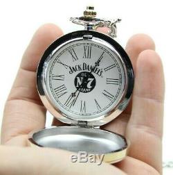 Jack Daniels pocket watch Old No 7 Brand With Wood Display Case