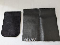 Jaeger Lecoultre Wooden Watch Box Display Case with travel pouch & cloth