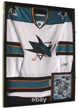 Jersey Display Case Hockey Baseball Football Basketball XL 37x28 98% UV-Locks