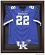 Kentucky Wildcats Brown Framed Logo Jersey Display Case