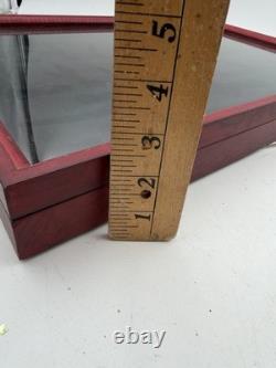 Knife Display Case 21x14 Wood USA Shadow Box America's Legacy E2