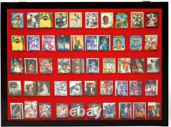 Knife Display Case Gun Pistol 22 x 18 x 4 USA Trade Show Revolver Wood Black Box