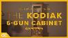 Kodiak Wooden Gun Cabinet A Lockable Firearm Display Case