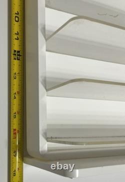 LACOSTE Eyewear Countertop Display Case Rack Multi-Shelf Acrylic & Wood