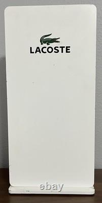 LACOSTE Eyewear Countertop Display Case Rack Multi-Shelf Acrylic & Wood