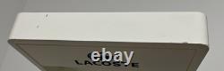 LACOSTE Eyewear Countertop Display Case Rack Multi-Shelf Acrylic & Wood