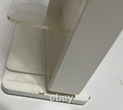 LACOSTE Eyewear Countertop Display Case Rack Multi-Shelf Acrylic & Wood