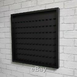 LEGO Minifigure Display Frame Case Large Fits 104 Minifigs Black (Black)
