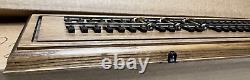 LIONEL DISPLAY CASE FOR 18026 K4 4-6-2 HUDSON 2-RAIL WithROLLER BASE/COVER IN BOX