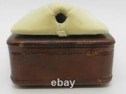 LUXURY QUALITY ANTIQUE VELVET SILK for MEDAL SOLID CASE DISPLAY JEWELLERY BOX