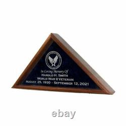 Large Flag Display Case Burial, Casket Flag case