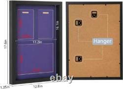 Large Medal Display Frame for Marathon Winners 7 Medal Shadow Box Keepsake