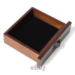 Large Wooden Jewellery Box Jewelry Organizers Storage Display Case Ring