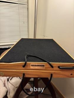 Large Wooden Jewelry Display Case by Showcases To Go Double Panel Hanging