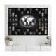 Large World Map 68 Slots Shot Glass Display Case 39 X 28'' Rustic Wood Shot G
