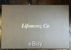 Lifomenz Co Pen Display Box Ebony Wood Pen Display Case, Fountain Pen Storage Pe