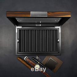 Lifomenz Co QUALITY Pen Display Box Luxury Wood Collection 20 Pen Display Case