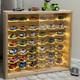 Lighted 7-tier Wall-mounted Display Case For 42 Diecast Cars