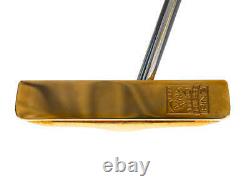 Lightly Used Ping 1-A 50th Anniversary Gold Putter with Display Case