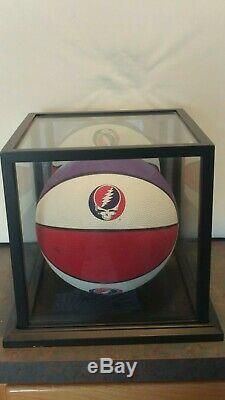 Limited Edition Grateful Dead Basketball With Wood/Glass Display Case