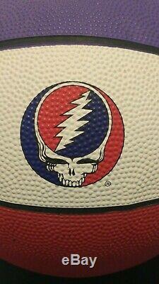 Limited Edition Grateful Dead Basketball With Wood/Glass Display Case