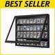 Lockable Baseball Card Display Case 36 Graded Cards