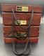 Lot Of 3 Showcases To Go Wooden Jewelry Traveling Display Trade Show Cases