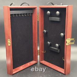 Lot Of 3 ShowCases To Go Wooden Jewelry Traveling Display Trade Show Cases