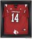 Louisville Cardinals Brown Framed Logo Jersey Display Case