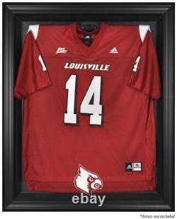 Louisville Cardinals Brown Framed Logo Jersey Display Case